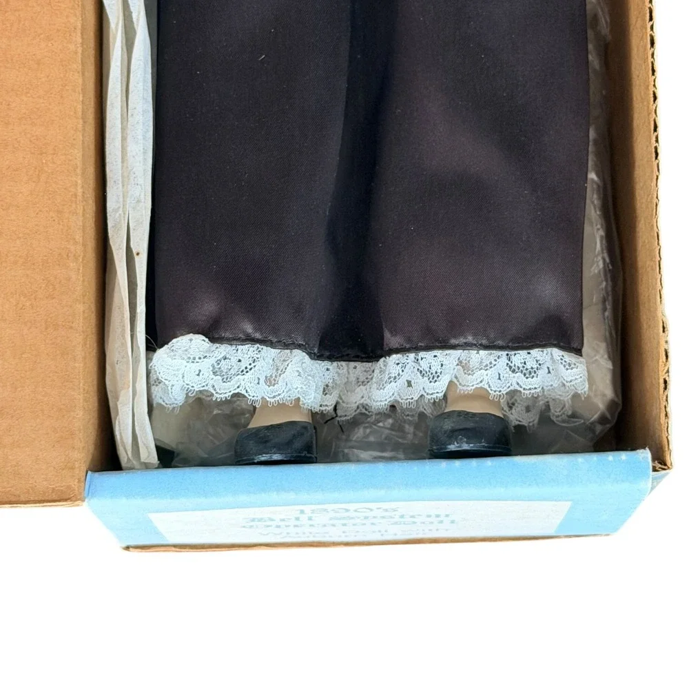 Vtg 1890s Bell System Operator Doll Telephone Pioneers of America Auburn Hair‎